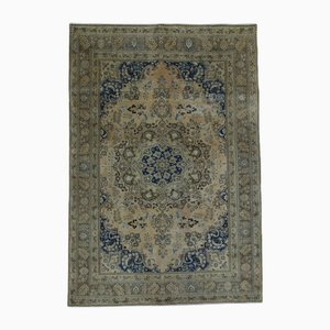 Vintage Middle Eastern Hand-Knotted Rug