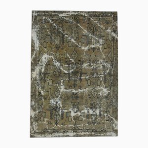Vintage Middle Eastern Hand-Knotted Rug
