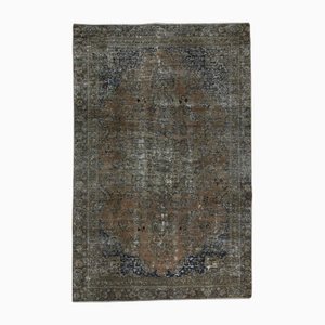 Vintage Middle Eastern Hand-Knotted Rug