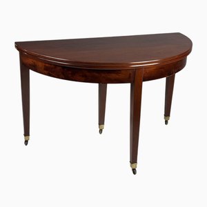 Empire Demi-Lune Side Table