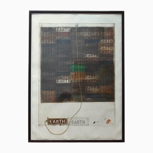 Joe Tilson R.A., Earth Mantra, 1977, Etching, Framed