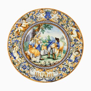 Plate from Castelli, Italy, 19th Century