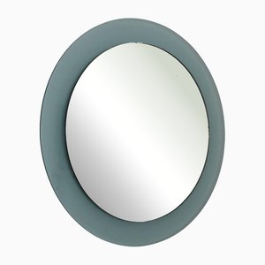 Round Green Nile Mirror from Veca, Italy, 1970s