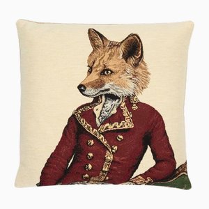 Master Fernando Fox Regular Cushion with Filler by Hines of Oxford