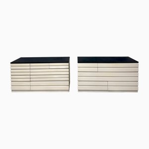 Cassettiere Mod. Sammarkand di Vico Magistretti per Poggi, 1969, set di 2