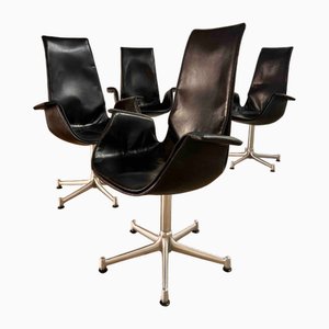 Mid-Century FK6725 Tulip Chair by Preben Fabricius & Jorgen Kastholm for Kill International 1960s, Set of 4