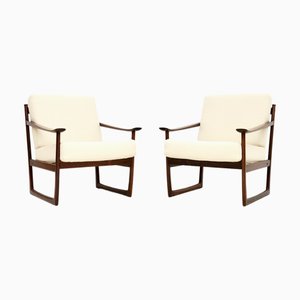 Set of Danish Chairs by Peter Hvidt and Orla Mølgaard-Nielsen for France & Søn, 1960s
