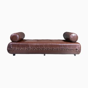 Daybed in Brown Leather, 1960