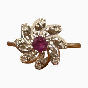 Bague en Or blanc, 1970s