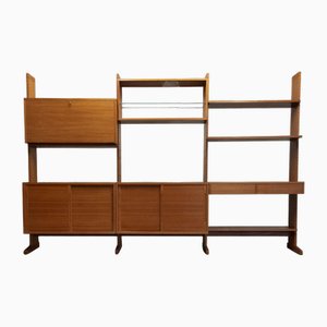 Vintage Danish Teak Sectional Cabinet by Kajsa & Nils Nisse Strinning for String Design, 1960s