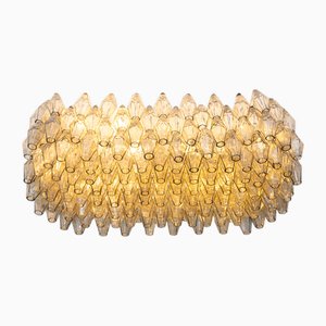 Lampade da soffitto Poliedri di Carlo Scarpa per Venini, anni '50