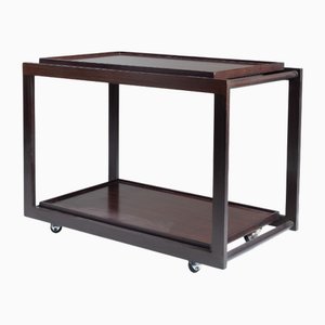 Carrello in legno di Gianfranco Frattini per Cassina