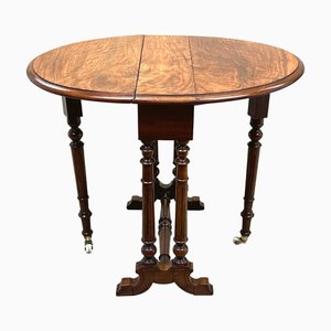 Victorian Walnut Baby Sutherland Table, 1870
