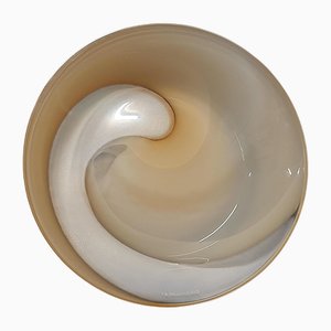 Modern Murano Glass Centerpiece Plate from La Murrina, 1970s