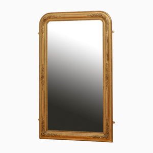 19th Century French Gilded Pier Mirror, 1860s