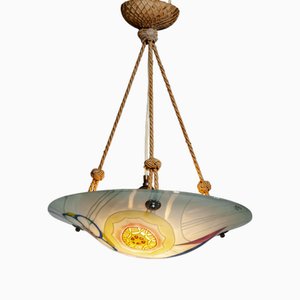 Vintage Pendant Lamp by Maxonade Paris, 1930s