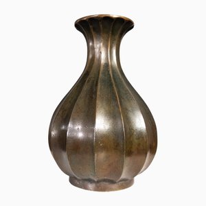 Scandinavian Modern Bronze Vase, 1930s