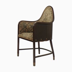 Chair Model 330/F with Original Fabric by Josef Hoffmann for Jacob & Josef Kohn, 1890s