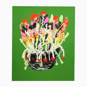 Paul Kostabi, Primrose Green, Print