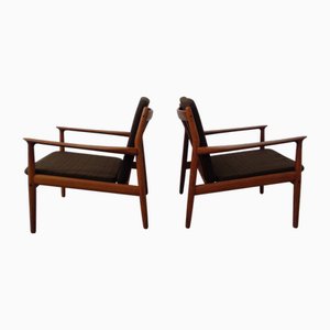 Danish Teak Armchair by Svend Aage Eriksen for Glostrup, 1960s