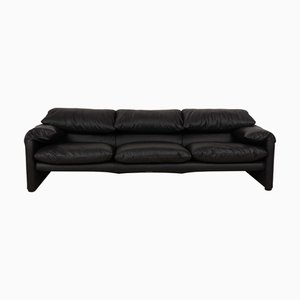 Vegan Leather Three-Seater Sofa from Cassina