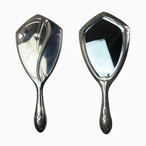Art Nouveau Handheld Mirror, 1915