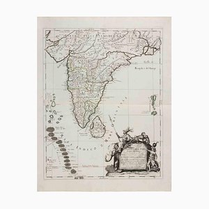 Giacomo Cantelli da Vignola, Penisola dell'India..., Etching, 1683
