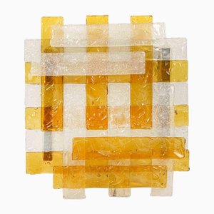 Vintage Murano Glass Wall Lamp by Poliarte, Italy, 1960s