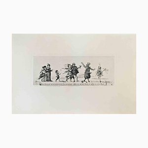 Charles Thompson, Le Chemin de la Mort, Etching, 1870s