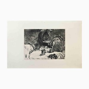 Charles Meryon, Un Coin de Cuisine, Etching, 1870s