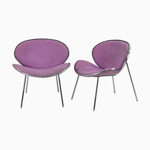 Vintage Italian Chairs, 1980s, Set of 2