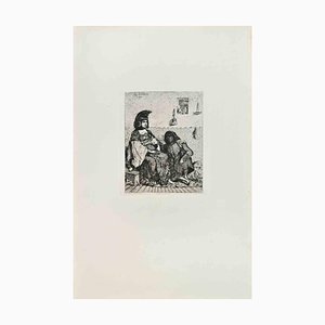 Alfred Cadart, Juive d'Alger, Etching, 1870s