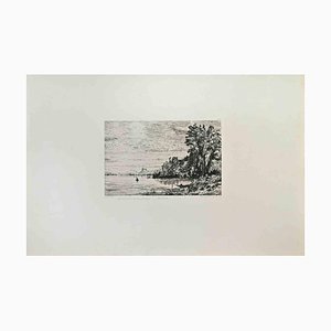 Giberto Borromeo, En Italie, Etching, 1870s