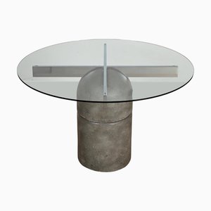 Mid-Century Italian Dining Table by Giovanni Offredi, 1973