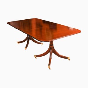 Regency Revival Dining Table by William Tillman, 1970s