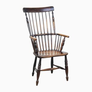 Antique Wooden Stick Back Windsor Chair