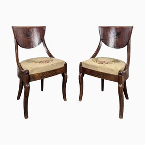 Set of Restoration Fabric Chairs