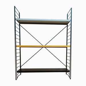 Free-Standing Rack with Metal Shelves by A. Dekker for Tomado