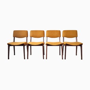 Dining Chairs by Parisi for Mim Roma, Set of 4