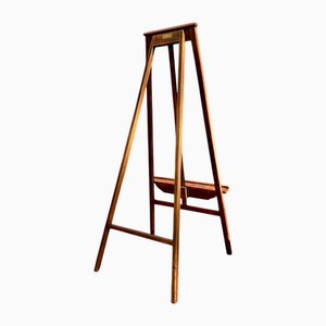 Extra Large Vintage Oakwood Field Easel, 1920s, W. Klein