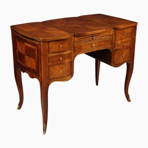 Französischer Vintage Frisiertisch aus Holz, 1930