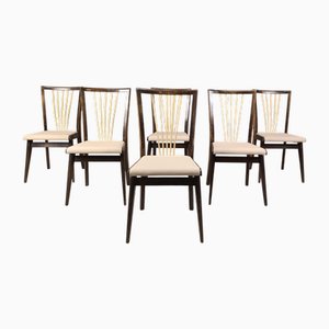 Mid-Century Italian Dining Chairs, 1950s, Set of 6