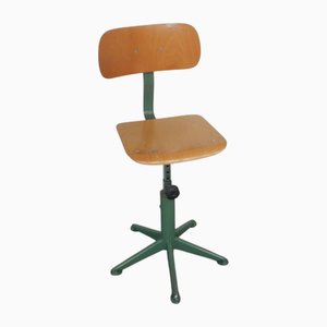 Swivel Stool with Backrest, 1970