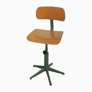 Swivel Stool with Backrest, 1970