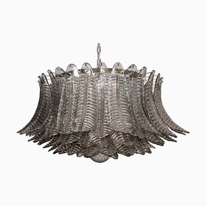 Lampadario grande in vetro di Murano, 1990