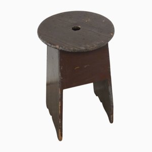 Fir Wood Stool 1950, Unkns