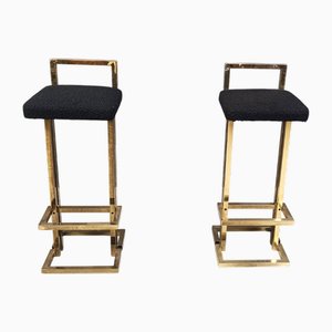 Set de Tabourets de Bar de Belgo Chrom / Dewulf Selection, 1970s, Set de 2