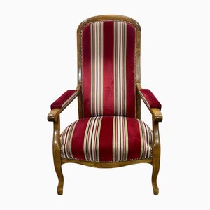 Voltaire Armchair in Beech, Late 19th Century