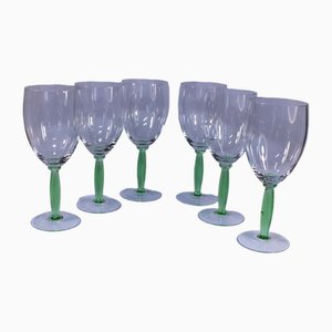 Wine Glasses, 1970s, Set of 6