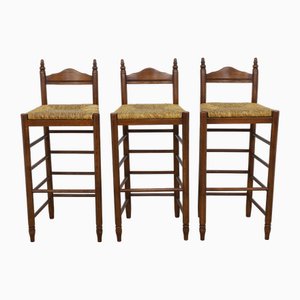 Tabourets de Bar Vintage par Bulthaup, 1970s, Set de 3